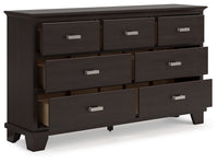 Covetown - Dresser - Dark Brown