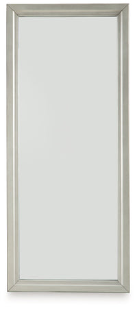 Evesen - Floor Standing Mirror With Storage - Champagne