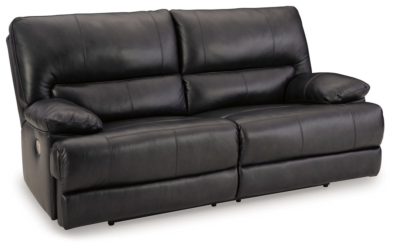 Mountainous - 2 Seat Power Reclining Sofa With Adj Headrest - Eclipse