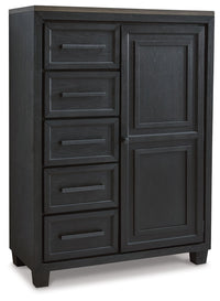 Foyland - Door Chest - Black / Brown