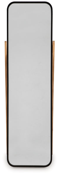 Bronick - Floor Mirror - Black / Brown