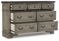 Lodenbay - Dresser - Antique Gray