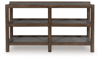 Kallenny - Sofa Table - Brown / Gray