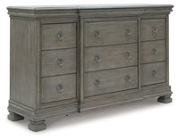 Lexorne - Dresser - Gray