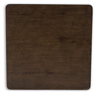 Veramond - Square Cocktail Table - Dark Brown