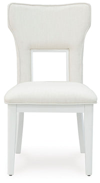 Chalanna - Dining Upholstered Side Chair (Set of 2) - White