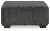 Biddeford - Oversized Accent Ottoman - Shadow