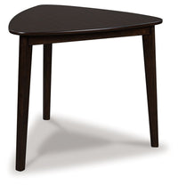 Mallenette - Triangle Dining Room Table - Merlot