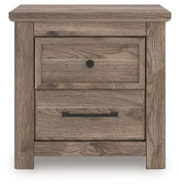Rusticott - Two Drawer Night Stand - Brown