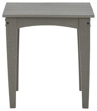 Visola - Square End Table - Gray