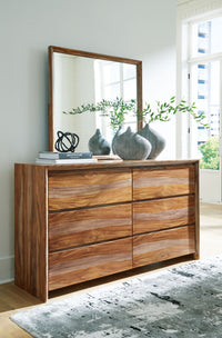 Dressonni - Dresser And Mirror - Brown