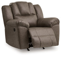 Lowilla - Rocker Recliner - Driftwood