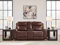 Next Move - Power Reclining Loveseat With Console / Adjustable Headrest