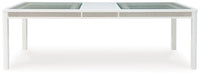 Chalanna - Rectangular Dining Room Extension Table - White