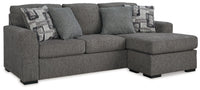 Gardiner - Sofa Chaise - Pewter
