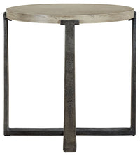 Dalenville - Round End Table - Gray