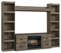 Trinell - 4-Piece Entertainment Center With 60