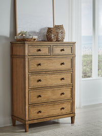 Sharlance - Six Drawer Chest - Brown