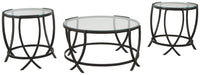 Tarrin - Occasional Table Set (Set of 3) - Black