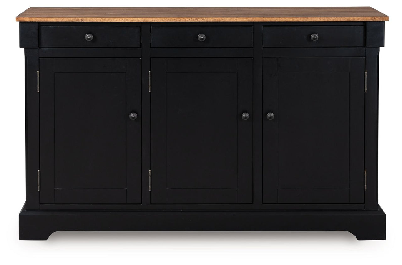 Wildenauer - Dining Room Buffet - Brown / Black