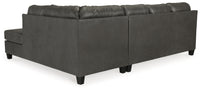 Valderno - 2-Piece Sectional With Raf Corner Chaise - Fog