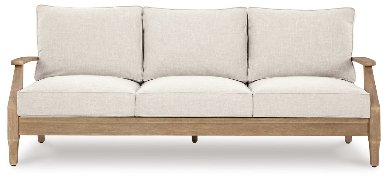 Carter Hall - Sofa With Cushion - Beige