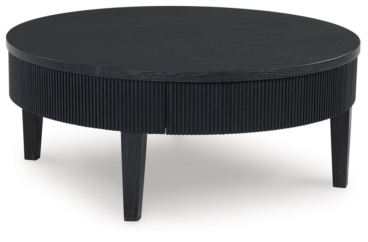 Marstream - Round Cocktail Table - Black