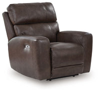 Crossplex - Power Recliner / Adjustable Headrest - Smoke