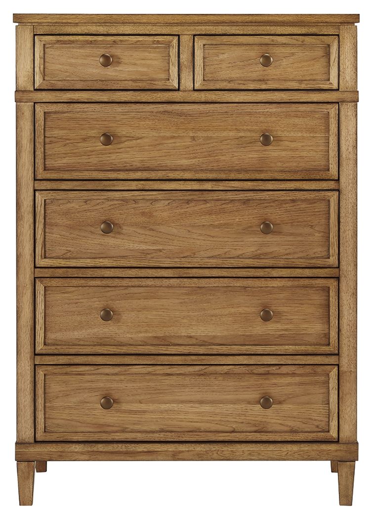 Sharlance - Six Drawer Chest - Brown
