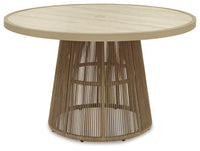 Orchard Beach - Outdoor Dining Table - Beige