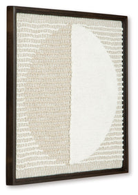 Bachard - Wall Decor - Tan / White