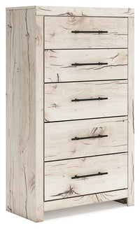 Lawroy - Five Drawer Chest - Light Natural