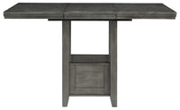 Hallanden - Rectangular Dining Room Counter Extension Table - Gray