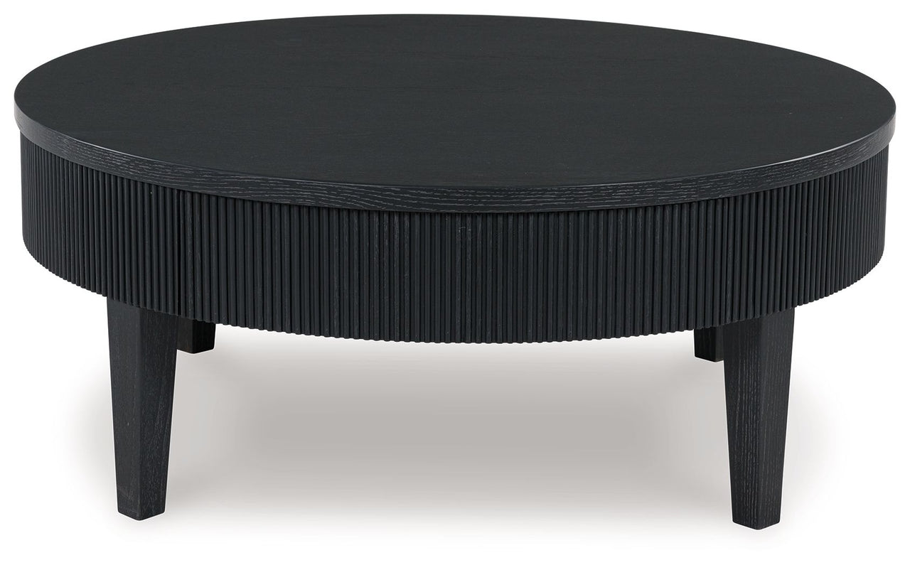 Marstream - Round Cocktail Table - Black