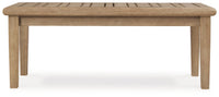 Carter Hall - Rectangular Cocktail Table - Beige
