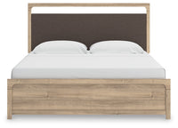 Kinlanni - Upholstered Panel Bed