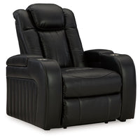 Caveman Den - Power Recliner/ Adj Headrest - Midnight