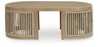 Serena Shores - Rectangular Cocktail Table - Beige