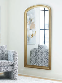 Fintan - Floor Mirror - Gold Finish