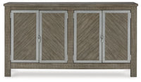 Krystanza - Dining Room Server - Weathered Gray