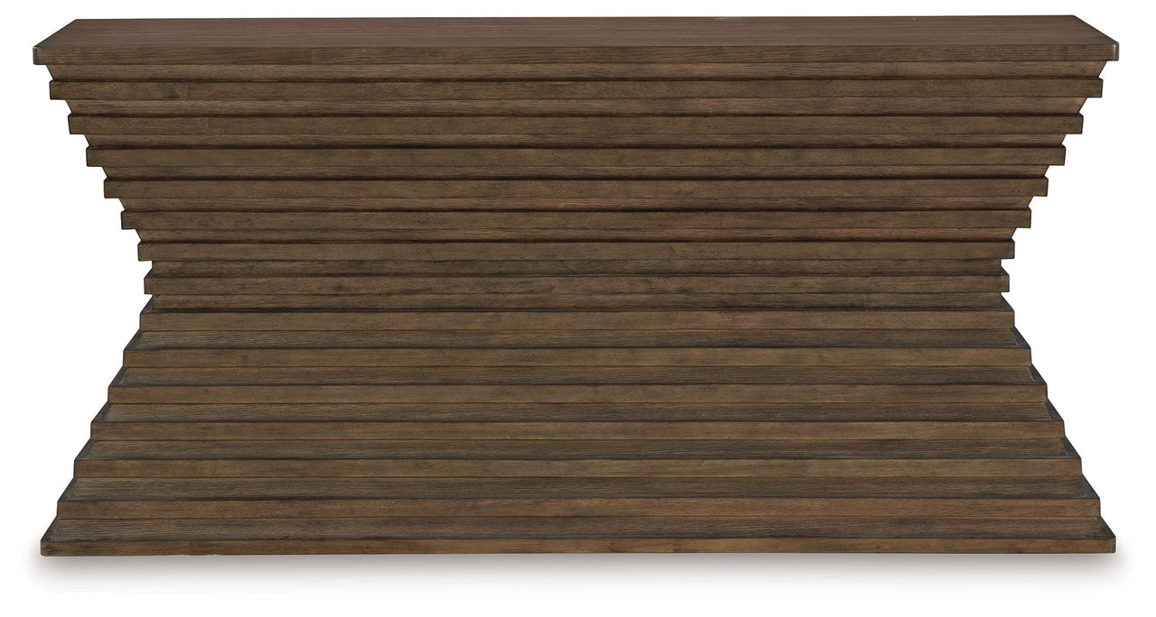 Hannodream - Sofa Table - Warm Brown