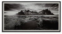 Delstone - Wall Art - Black / White