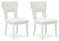 Chalanna - Dining Upholstered Side Chair (Set of 2) - White