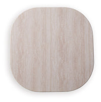 Dolan Creek - Square End Table - Beige / Brown