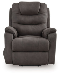 Snowfield - Power Lift Recliner - Gunmetal