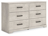 Shawburn - Six Drawer Dresser - Gray