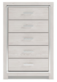 Altyra - Five Drawer Chest - White