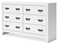 Binterglen - Dresser - White