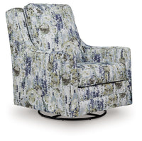 Dustinford - Swivel Glider Accent Chair - Multi