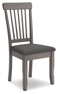 Shullden - Dining Room Side Chair (Set of 2) - Gray